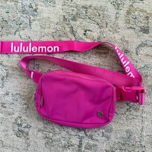 Lululemon Sonic Pink Crossbody Bag